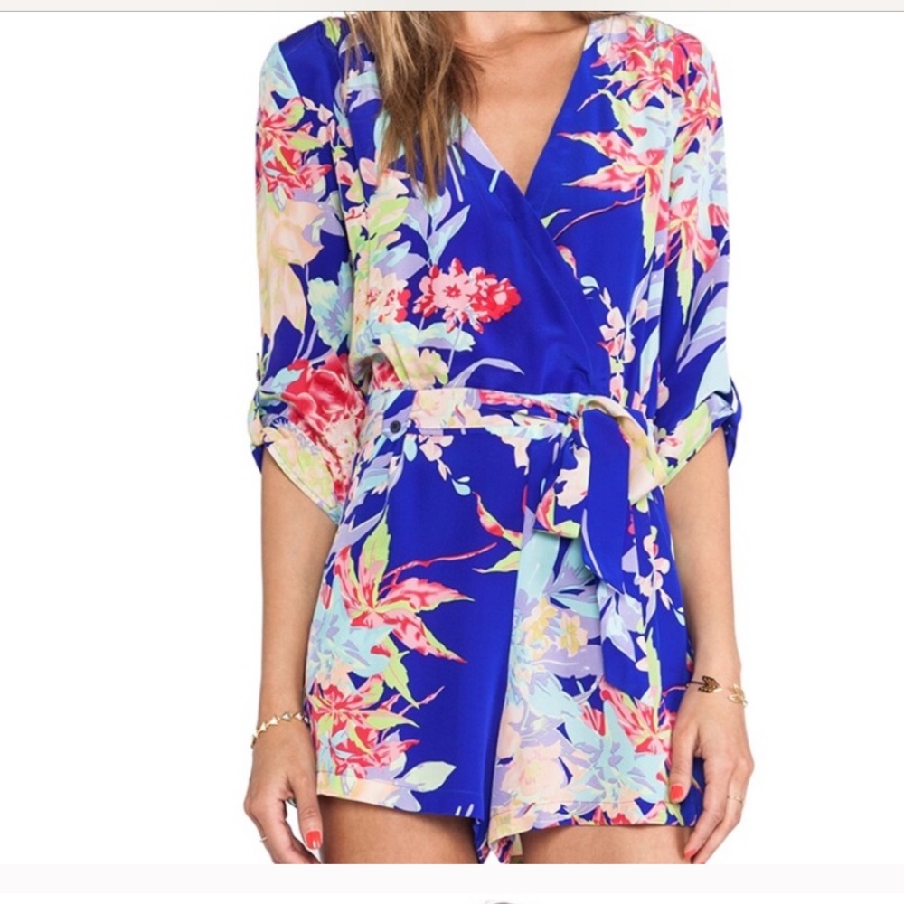 YUMI KIM floral romper